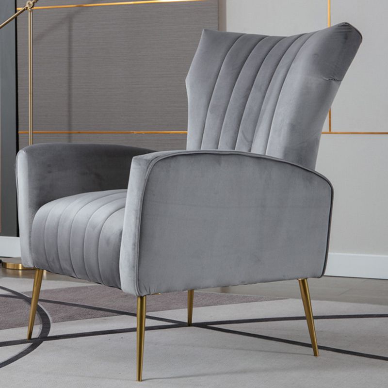 Wingback Stuhl 27,55 "L x 34,25" W x 40,94 "H Basis vier Bein Wingback Stuhl