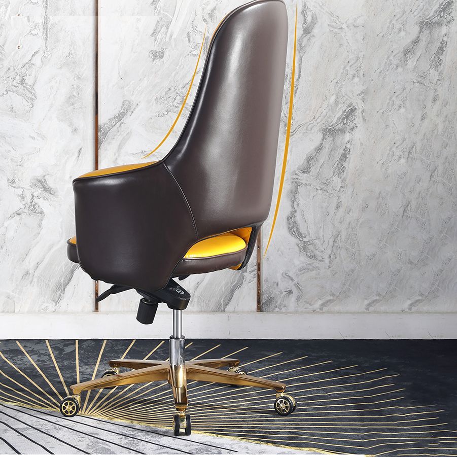 Silla de silla tapizada ergonómica moderna de computadora altura silla de oficina ajustable