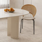 Oval Dining Table Contemporary Dinner Table for Home Kitchen
