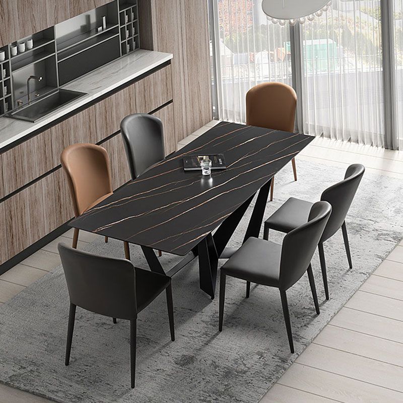 Metal Industrial Dining Side Chair Dining Room Wingback Side Chair (Set of 2) Clearhalo ' kitchen&dining_furn' 'Dining Chairs' 'Dining Tables & Seating' 'dining_chair' 'furn' 'furn_dining_chair' 'Furniture' 'furniture_dining_chair' 'Kitchen & Dining Furniture' 'kitchen' 1200x1200_3b152fe6-06b0-4a7f-896c-6d82e20b5308