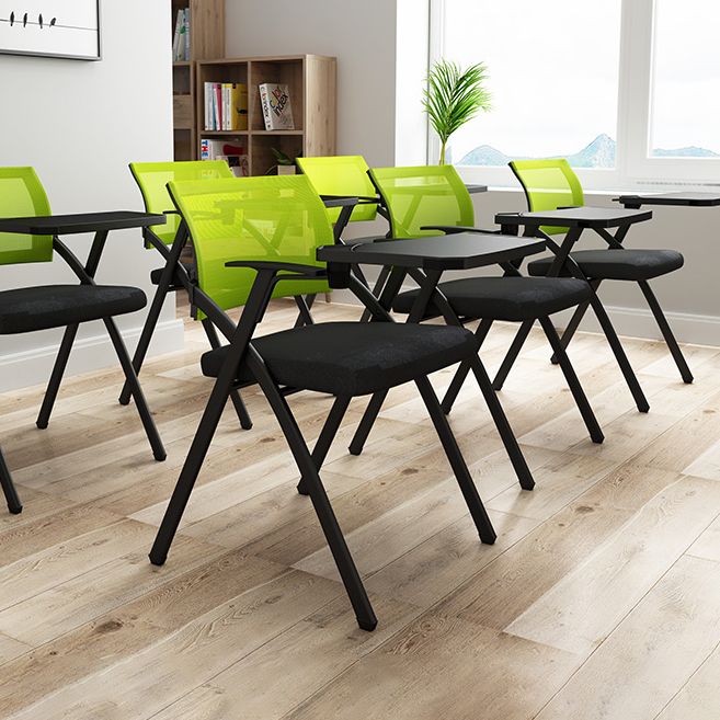 Black Frame Conference Chair No Distressing Fixed Arms Desk Chair Clearhalo 'furn' 'furn_office_chair' 'Furniture' 'Office Chairs' 'Office Furniture' 'office_chair' 1200x1200_3b15e6d8-1604-473d-b853-4bdd4e70a77d