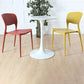 Minimalist Style Plastic Stacking Dining Chair Open Back Dining Side Chair Clearhalo 'Dining Chairs' 'Dining Tables & Seating' 'dining_chair' 'furn' 'furn_dining_chair' 'Furniture' 'furniture_dining_chair' 'Kitchen & Dining Furniture' 1200x1200_3b1949ed-c42e-48da-a2f8-5337d262f4bc