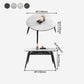 Contemporary Extendable Sintered Stone Table Round Shape Standard Dining Table for Kitchen Clearhalo ' dining_table' 'Dining Tables & Seating' 'Dining Tables' 'furn' 'furn_dining_table' 'Furniture' 'furniture_dining_table' 'Kitchen & Dining Furniture' 'kitchen&dining_furn' 'kitchen' 'kitchen_dining_table' 1200x1200_3b1e8b7b-9a1e-44dd-a2f7-9b08057a6bc9