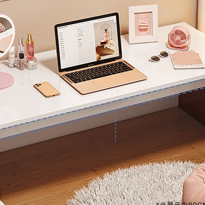 Bureau d'écriture en bois d'ingénierie Bureau de traîneau contemporain pour la maison