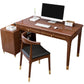 Rubberwood Storage and Drawers Writing Desk Rectangular Office Desk without Chair Clearhalo 'furn' 'furn_office_desk' 'Furniture' 'Office Desks' 'Office Furniture' 'office_desk' 1200x1200_3b231e19-36c8-4ae6-b108-42b236793327