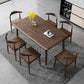 Ash Wood Dining Table Luxury Style 4 Legs Base Solid Wood Table for Dining Room Clearhalo ' dining_table' 'Dining Tables & Seating' 'Dining Tables' 'Furniture' 'furniture_dining_table' 'Kitchen & Dining Furniture' 'kitchen&dining_furn' 'kitchen' 'kitchen_dining_table' 1200x1200_3b23dde2-1884-44b6-b50e-3bf09f9b26fb