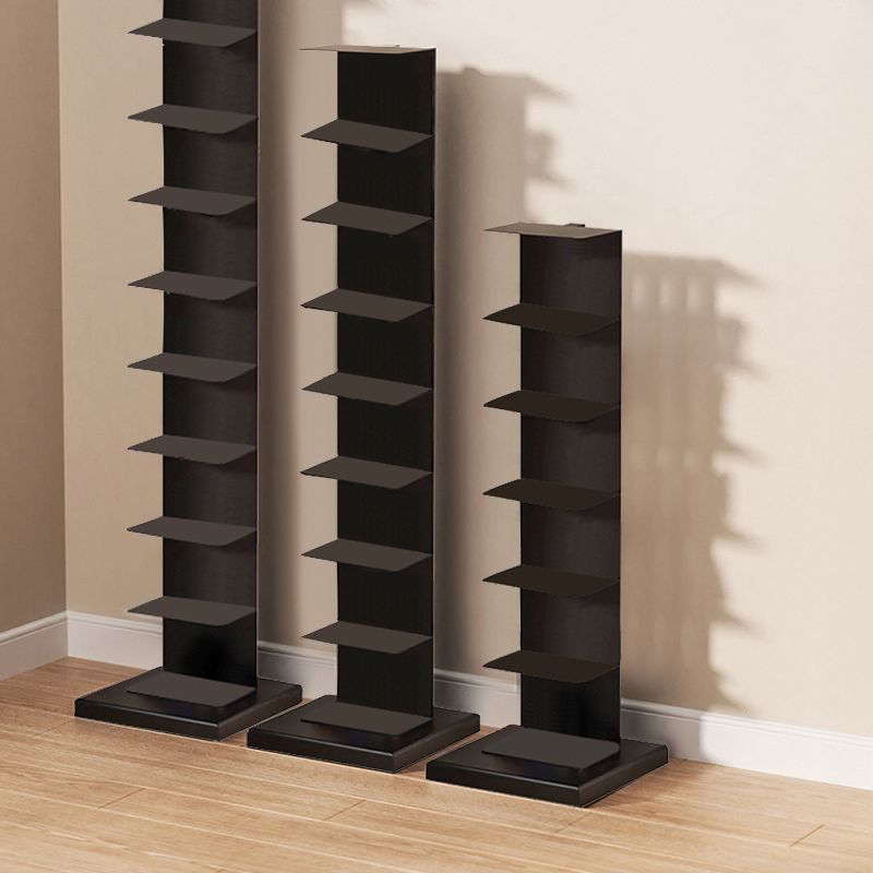 Modern Shelf Bookcase Metal Standard Bookshelf with Shelves for Living Room Clearhalo 'Bookcases' 'furn' 'furn_bookcases' 'Furniture' 'Office Furniture' 1200x1200_3b25ca16-58aa-430e-b64b-c1b63acda9b2