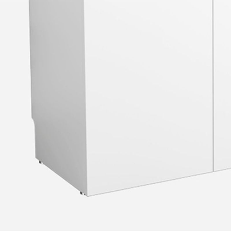 Sideboard di pietra di pietra moderna bianca con porta per la cucina