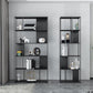 Glam Open Back Standard Bookshelf Metal Shelves Included Bookcase