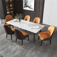 Modern Metal Dining Room Set 1/2/5/7 Pieces Dining Furniture Set Clearhalo 'Dining Room Sets' 'Dining Tables & Seating' 'dining_room_set' 'furn' 'furn_dining_room_set' 'Furniture' 'furniture_dining_room_set' 'Kitchen & Dining Furniture' 'kitchen&dining_furn' 'kitchen' 1200x1200_3b2e8254-937d-4ddb-aa1d-8392efb859ba