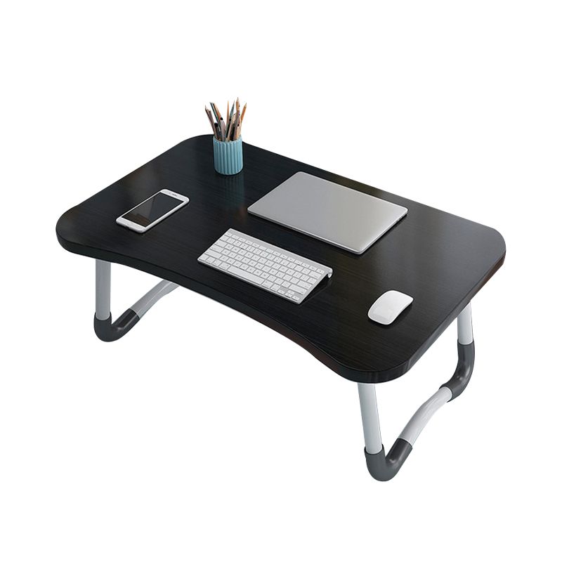 Folding Writing Desk Irregular Shape Task Desks with 2-Legs in White/Blue/Pink/Natural Clearhalo 'furn' 'furn_office_desk' 'Furniture' 'Office Desks' 'Office Furniture' 'office_desk' 1200x1200_3b3058a7-0a03-4713-9ce5-d8b18d7cce14