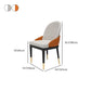 Modern Kitchen Side Dining Chairs Faux Leather Dining Chairs for Home