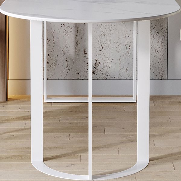Stone Top Dining Table Traditional Luxury Dining Table with Sled Base Clearhalo ' dining_table' 'Dining Tables & Seating' 'Dining Tables' 'furn' 'furn_dining_table' 'Furniture' 'furniture_dining_table' 'Kitchen & Dining Furniture' 'kitchen&dining_furn' 'kitchen' 'kitchen_dining_table' 1200x1200_3b3313c6-6647-4edf-b3ce-938b66294915
