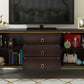 Modern TV Stand Console Solid Wood TV Media Console with Drawers Clearhalo 'furn' 'furn_tv_stands_entertainment_centers' 'Furniture' 'Living Room Furniture' 'TV Stands & Entertainment Centers' 'TV Stands & Media Storage Furniture' 'tv_stands_entertainment_centers' 1200x1200_3b336a92-0817-4730-9b9e-ad81bd46593d