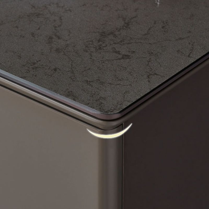 Eigentijdse borsthout opbergkast dressoir met zachte close laden