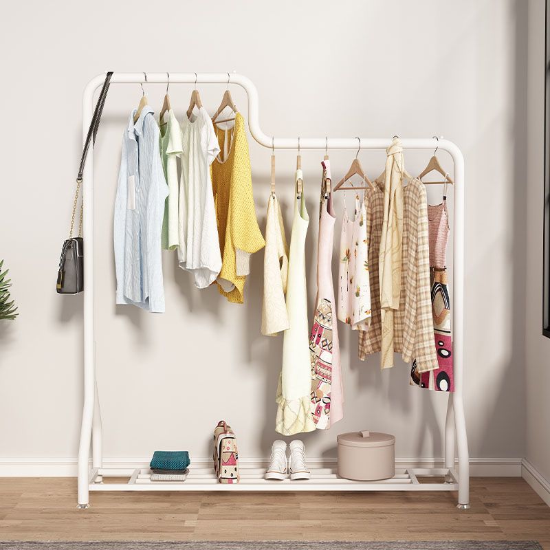 Albero moderno della sala in metallo con tappeto per appendiabiti per manuali da stoccaggio