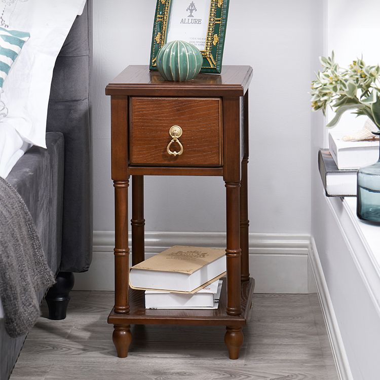 Traditional Nightstand Solid Wood Night Table for Living Room Clearhalo 'Bedroom Furniture' 'furn' 'furn_night_stand' 'Furniture' 'night_stand' 'Nightstands' 1200x1200_3b394dcf-bdef-405f-9168-cd945ecc3180