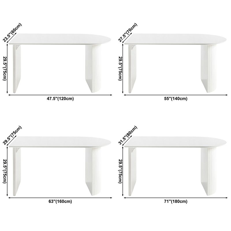 Free Form White Dining Table Sintered Stone Table Contemporary with Double Pedestal Clearhalo ' dining_table' 'Dining Tables & Seating' 'Dining Tables' 'furn' 'furn_dining_table' 'Furniture' 'furniture_dining_table' 'Kitchen & Dining Furniture' 'kitchen&dining_furn' 'kitchen' 'kitchen_dining_table' 1200x1200_3b3e9e3a-7e15-4d9f-85c7-e694a32785cc