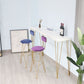 Table de pub rectangulaire moderne en bois massif, hauteur de bar, pour salon