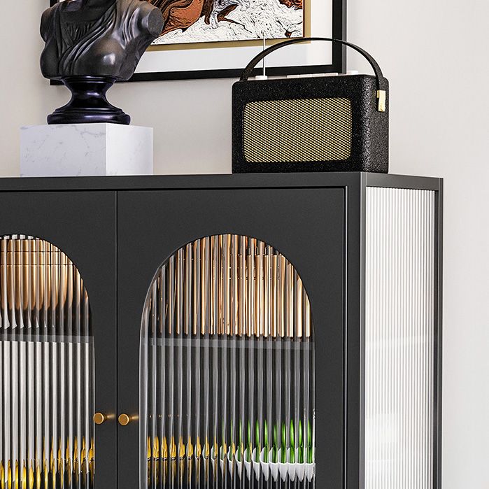 35.43 "H Sideboard zeitgenössischer Stil Speiseserver mit 2 Türen für das Wohnzimmer in der Küche