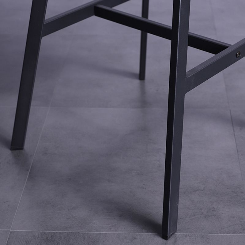 Distressed Leather Low Back Barstool Industrial Indoor Tall Stool with Bucket Seat Clearhalo 'Bar Furniture' 'Bar Stools' 'bar_stools' 'furn' 'furn_bar_stools' 'furniture_bar_stools' 'Kitchen & Dining Furniture' 'kitchen&dining_furn' 'kitchen' 'kitchen_furn' Furniture' 1200x1200_3b44811c-c4a3-4ea7-b7c6-be2d257fe661