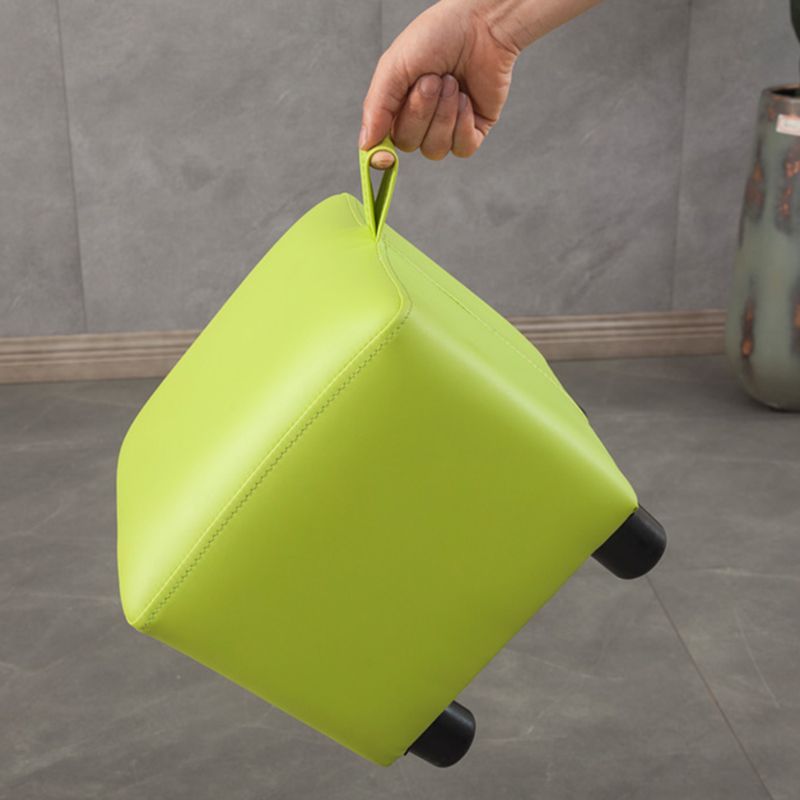 Moderno sherpa pouf pouf semplice pho di divano resistente all'acqua