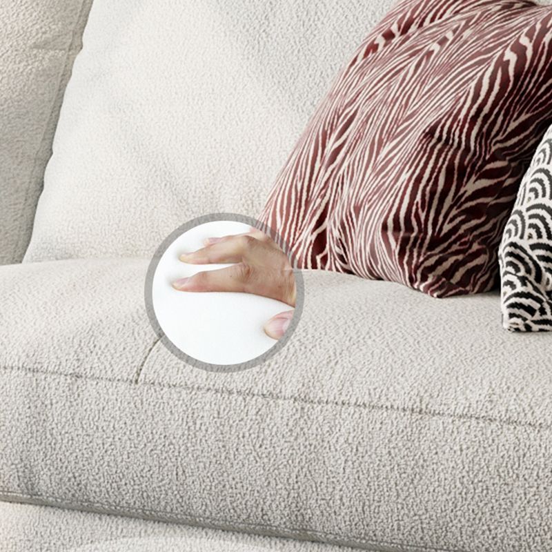 Cojines contemporáneos Sofá estacionaria del brazo de almohada estándar