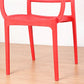 Contemporary Dining Chairs Dining Arm Side Chair with Plastic Legs Clearhalo ' kitchen&dining_furn' 'Dining Chairs' 'Dining Tables & Seating' 'dining_chair' 'furn' 'furn_dining_chair' 'Furniture' 'furniture_dining_chair' 'Kitchen & Dining Furniture' 'kitchen' 1200x1200_3b4abea5-7ad9-44a7-a6bc-212deb5065a3