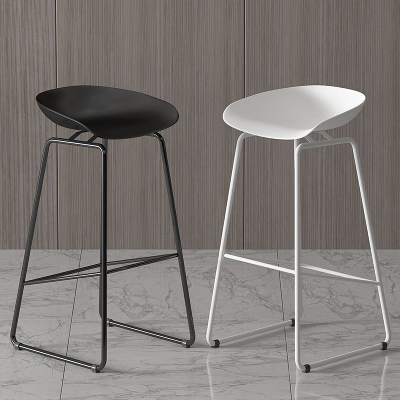Scandinavian Style Bar-stool with Bucket Seat Counter Stool for Kitchen Bar Clearhalo 'Bar Furniture' 'Bar Stools' 'bar_stools' 'furn' 'furn_bar_stools' 'furniture_bar_stools' 'Kitchen & Dining Furniture' 'kitchen&dining_furn' 'kitchen' 'kitchen_furn' Furniture' 1200x1200_3b4b0cc0-9924-494f-8463-14e4f686e55f
