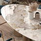Traditional Luxury Oval Dining Site Table Gold Tripod Base Dining Table Clearhalo 'Dining Tables & Seating' 'Dining Tables' 'dining_table' 'furn' 'furn_dining_table' 'Furniture' 'furniture_dining_table' 'Kitchen & Dining Furniture' 'kitchen' 'kitchen_dining_table' 1200x1200_3b4edbd8-6058-42ba-9ddf-8b93d77aa538