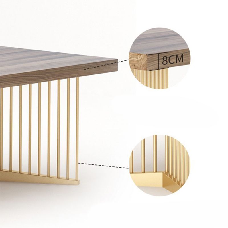 Tavolo rettangolare di riunioni per la casa di lusso in stile banco di lavoro