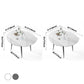 Modern Round Dining Table Sintered Stone Dining Table with 4 Black Legs for Home Kitchen Dinner Clearhalo ' dining_table' 'Dining Tables & Seating' 'Dining Tables' 'furn' 'furn_dining_table' 'Furniture' 'furniture_dining_table' 'Kitchen & Dining Furniture' 'kitchen&dining_furn' 'kitchen' 'kitchen_dining_table' 1200x1200_3b561952-22b8-4beb-9c2b-5dfc9260dfc2