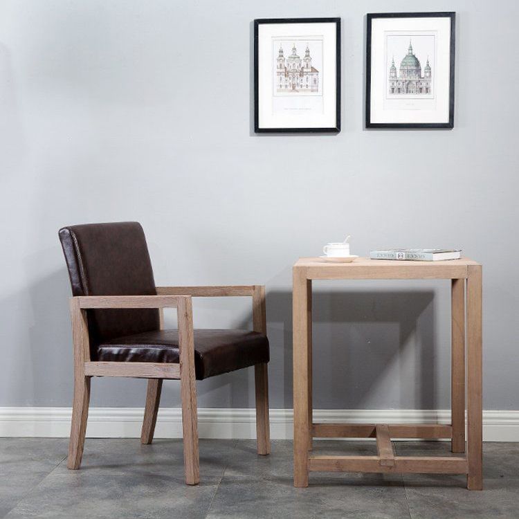 Country Style Pine Wood Chair Set Solid Back Dining Armchairs for Kitchen Clearhalo ' kitchen&dining_furn' 'Dining Chairs' 'Dining Tables & Seating' 'dining_chair' 'furn' 'furn_dining_chair' 'Furniture' 'furniture_dining_chair' 'Kitchen & Dining Furniture' 'kitchen' 1200x1200_3b56e26f-4d08-4f14-9295-d76262bbda89