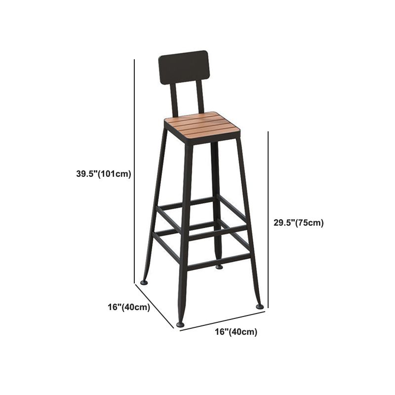 Modern Table Set 1/4/5 Pieces Bar Rectangle Bar Table with Metal High Stools for Kitchen Clearhalo 'Bar Furniture' 'furn' 'furn_home_bar_bar_sets' 'Furniture' 'Home Bars & Bar Sets' 'home_bar_bar_sets' 'Kitchen & Dining Furniture' 1200x1200_3b5880b6-affa-46d2-966d-dcd50d392e7f