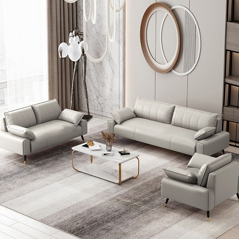 Coussin glamour oreiller top le bras fixe en cuir standard standard