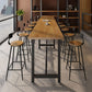Tabouret de bar de comptoir contemporain Tabourets de hauteur de comptoir à dossier bas