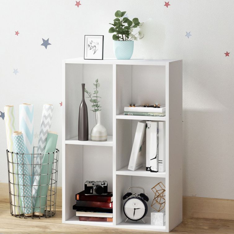 Bibliothèque en bois Modern Style Minimaliste à domicile Bibshelf