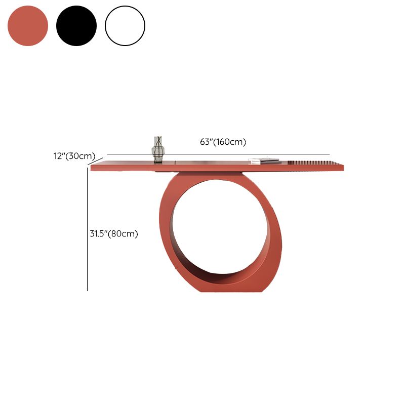 Reclaimed Wood Console Accent Table with Rectangle Table for Hall