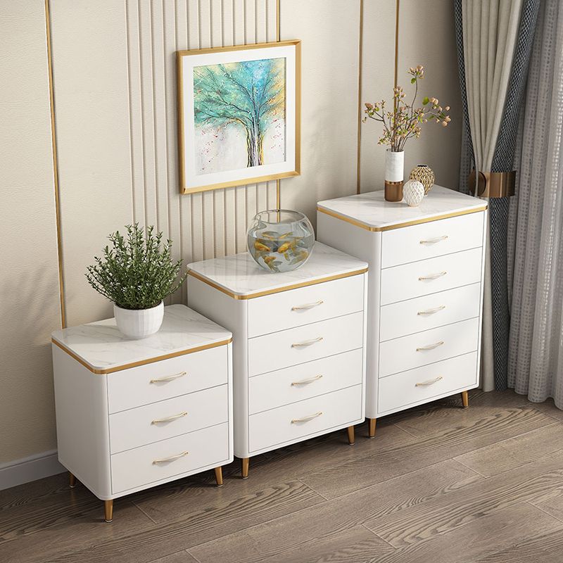 Artificial Wood Dining Room Sideboard Cabinet Modern Buffet Server Cabinet with Drawers Clearhalo 'buffet_sideboard' 'Buffets & Sideboards' 'furn' 'furn_buffet_sideboard' 'Furniture' 'Kitchen & Dining Furniture' 1200x1200_3b638251-9aa5-44f5-be57-44c3a0db1d3b