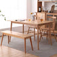 Solid Wood 4 Legs Dining Site Table Contemporary Dinette Table for Home Kitchen Clearhalo ' dining_table' 'Dining Tables & Seating' 'Dining Tables' 'furn' 'furn_dining_table' 'Furniture' 'furniture_dining_table' 'Kitchen & Dining Furniture' 'kitchen&dining_furn' 'kitchen' 'kitchen_dining_table' 1200x1200_3b6494da-d9fb-44b4-8bce-83fbe3e66422