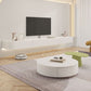 Consola multimedia contemporánea Soporte para TV Consola para TV de madera con cajones