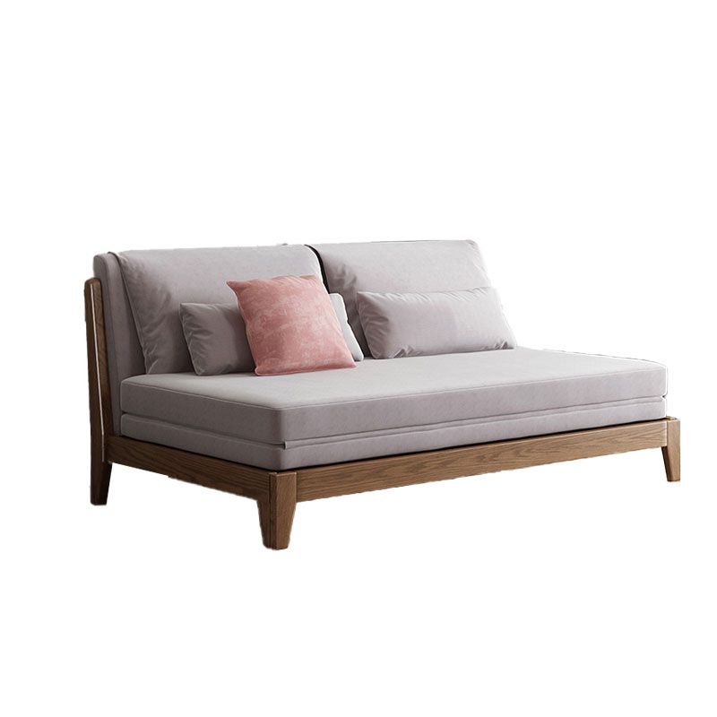 Scandinavian Armless Futon Sleeper Sofa Foldable Futon and Mattress Clearhalo 'furn' 'furn_futons' 'Furniture' 'Futons & Daybeds' 'Futons' 'Living Room Furniture' 1200x1200_3b678c4c-1904-42ae-967a-e8a5a22361d6