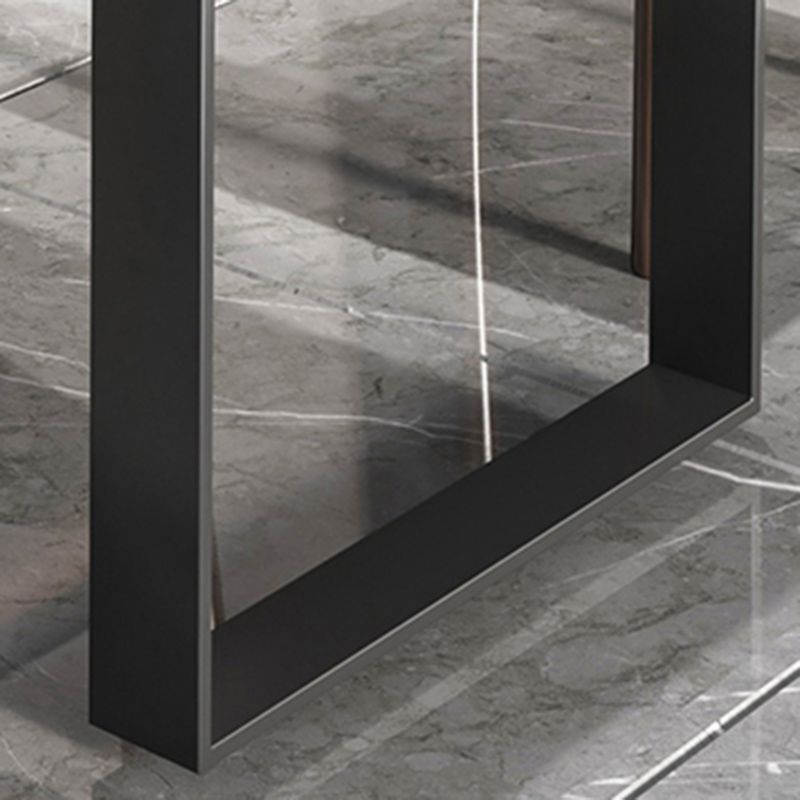 Brown Solid Wood Industrial Dining Table Set 1/2/5/7 Pcs Dinette Set for Home Clearhalo 'Dining Room Sets' 'Dining Tables & Seating' 'dining_room_set' 'furn' 'furn_dining_room_set' 'Furniture' 'Kitchen & Dining Furniture' 1200x1200_3b69dc55-c926-470b-8579-fc30de444d9e