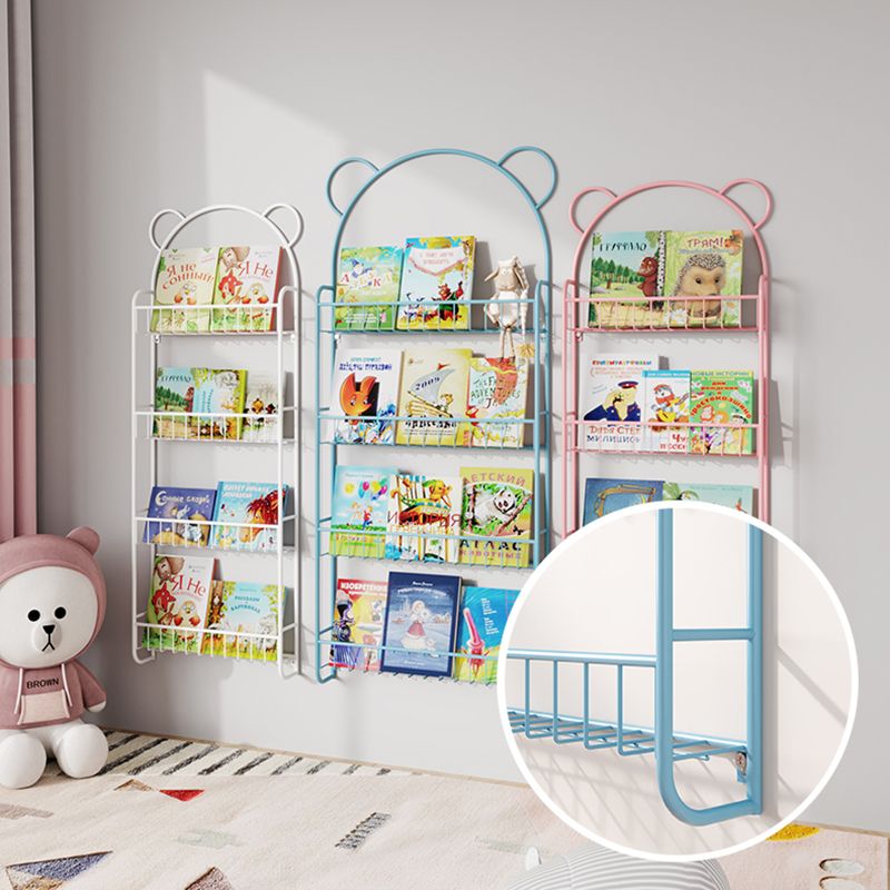 Modern Metal Floating Bookcase Wall Mounted Bookshelf for Home Clearhalo 'Bookcases' 'furn' 'furn_bookcases' 'Furniture' 'furniture_bookcases' 'kitchen' 'kitchen_bookcases' 'Living Room Furniture' 'Office Furniture' 1200x1200_3b6cf8a2-2566-4bcb-a776-0a81e8040cc9