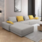 Modern Loose Back Removable Cushions Sofa with Reversible Chaise Clearhalo 'furn' 'furn_sectionals' 'Furniture' 'furniture_sectionals' 'kitchen' 'kitchen_sectionals' 'Living Room Furniture' 'Sectionals' 1200x1200_3b6de3ee-38d8-41fc-a9db-733e32d7a7ed