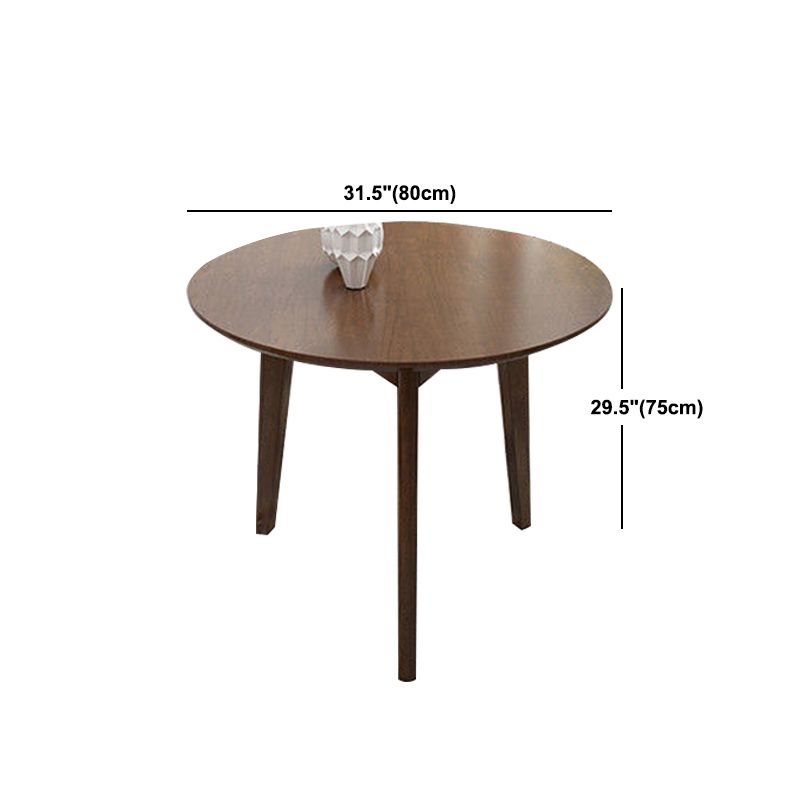 Modern Rubber Wood Dinette Set 1/2/4/5/7 Pieces Round Beige Dining Table Set Clearhalo 'Dining Room Sets' 'Dining Tables & Seating' 'dining_room_set' 'furn' 'furn_dining_room_set' 'Furniture' 'furniture_dining_room_set' 'Kitchen & Dining Furniture' 1200x1200_3b6f8dca-4315-4234-af36-339df84e045a