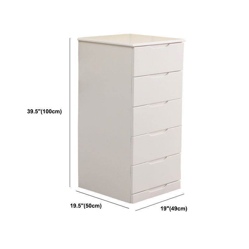 Eigentijdse slaapkamer opbergkist houten borst met laden