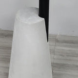 Concrete Side Table Modern Pedestal Round End Table for Living Room Clearhalo 'Coffee & Accent Tables' 'End & Side Tables' 'end_side_tables' 'furn' 'furn_end_side_tables' 'Furniture' 'Living Room Furniture' 1200x1200_3b7600bb-62fd-4c1e-9a39-060d027aebd8