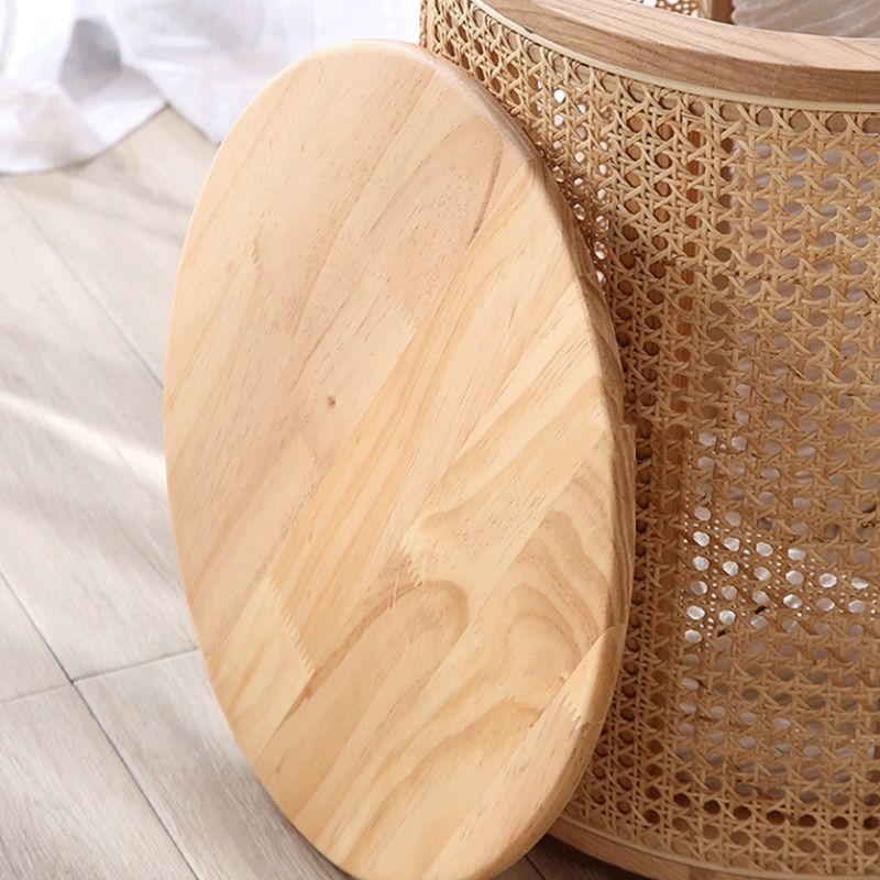 15" Wide Contemporary Corner Table Wood Round Storage Accent Side Table Clearhalo 'Coffee & Accent Tables' 'End & Side Tables' 'end_side_tables' 'furn' 'furn_end_side_tables' 'Furniture' 'Living Room Furniture' 1200x1200_3b78d01e-fc3d-4950-beb8-e90cb579586a