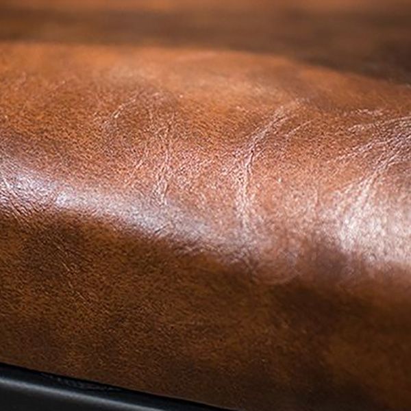 Metal Open Back Dining Chairs Industrial Upholstered Dining Chairs